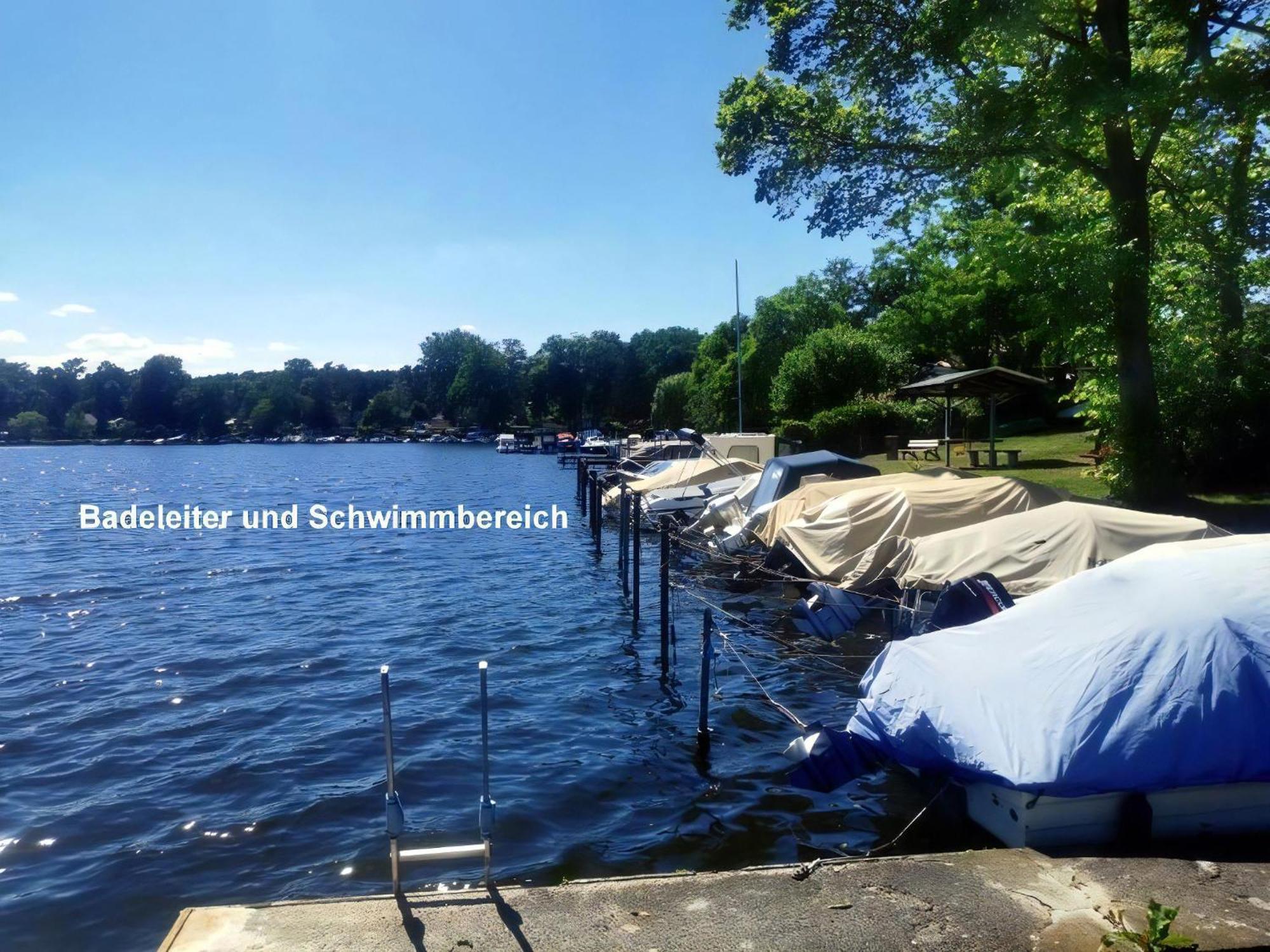 ברלין Ferienhaus In Mueggelheim Mit Eigener Terrasse מראה חיצוני תמונה